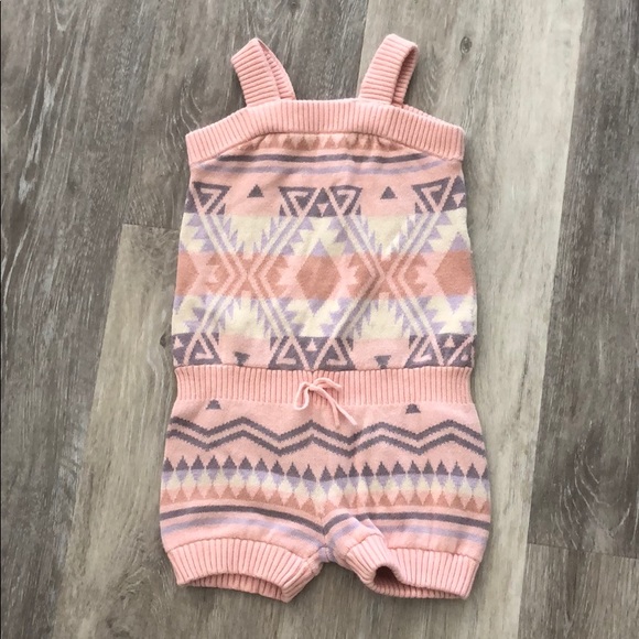 Gap desert Rose collection knit Romper - Picture 1 of 5